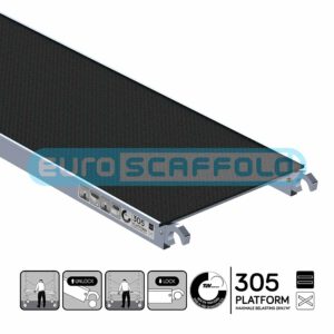 Platform carbon 3.05m zonder luik