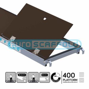 Platform 4.00m met luik