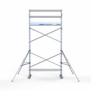 Ext. Standaard rolsteiger carbon vloer 75x250x6,2m werkhoogte