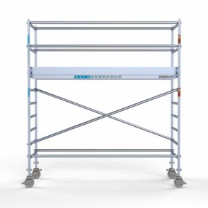 Ext. Standaard rolsteiger carbon vloer 90x305x4,2m werkhoogte