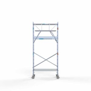 Ext. Standaard rolsteiger carbon vloer 75x190x5,2m werkhoogte dubbele voorloopleuning