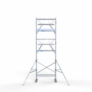Standaard rolsteiger 75x190x7,2m werkhoogte dubbele voorloopleuning