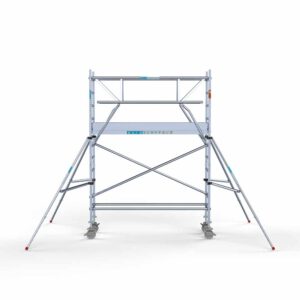 Standaard rolsteiger 75x250x4,2m werkhoogte dubbele voorloopleuning