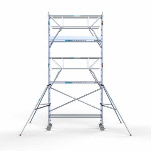 Standaard rolsteiger 75x250x6,2m werkhoogte dubbele voorloopleuning