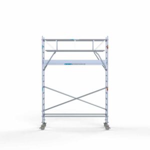 Standaard rolsteiger 75x305x5,2m werkhoogte dubbele voorloopleuning