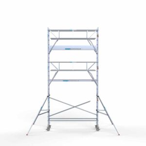 Ext. Standaard rolsteiger carbon vloer 75x305x7,2m werkhoogte dubbele voorloopleuning