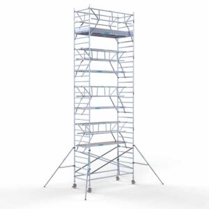 Euro rolsteiger carbon vloer 135x305x10,2m werkhoogte dubbele voorloopleuning