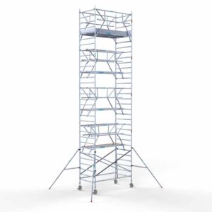 Euro rolsteiger carbon vloer 135x250x10,2m werkhoogte dubbele voorloopleuning