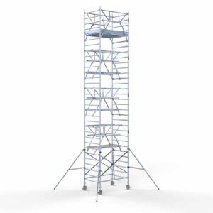 Euro rolsteiger carbon vloer 135x190x10,2m werkhoogte dubbele voorloopleuning