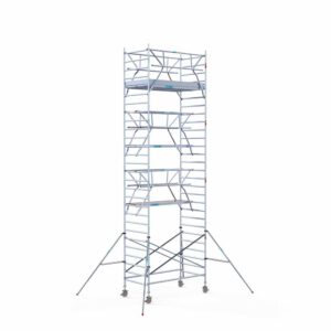 Euro rolsteiger carbon vloer 135x250x9,2m werkhoogte dubbele voorloopleuning