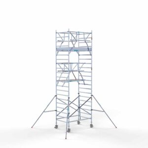 Euro rolsteiger carbon vloer 135x190x7,2m werkhoogte dubbele voorloopleuning