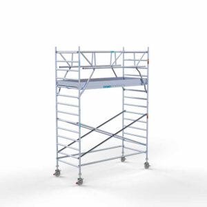 Euro rolsteiger carbon vloer 135x305x5,2m werkhoogte dubbele voorloopleuning