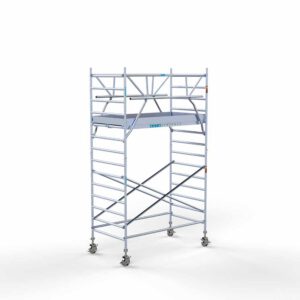 Euro rolsteiger carbon vloer 135x250x5,2m werkhoogte dubbele voorloopleuning