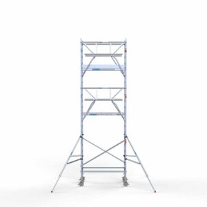 Standaard rolsteiger 90x190x7,2m werkhoogte dubbele voorloopleuning