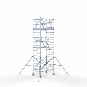 Euro rolsteiger 135x190x7,2m werkhoogte dubbele voorloopleuning