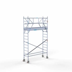 Euro rolsteiger carbon vloer 75x250x5,2m werkhoogte dubbele voorloopleuning