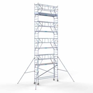 Euro rolsteiger 75x305x10,2m werkhoogte dubbele voorloopleuning