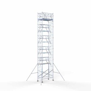 Euro rolsteiger carbon vloer 135x250x13,2m werkhoogte enkele voorloopleuning