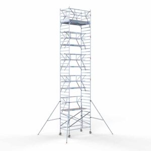 Euro rolsteiger carbon vloer 135x250x12,2m werkhoogte enkele voorloopleuning