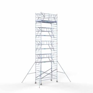 Euro rolsteiger carbon vloer 135x305x11,2m werkhoogte enkele voorloopleuning