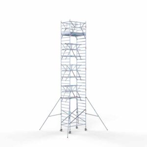 Euro rolsteiger carbon vloer 135x190x11,2m werkhoogte enkele voorloopleuning