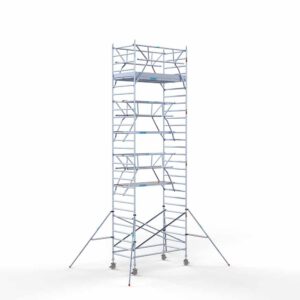 Euro rolsteiger carbon vloer 135x250x9,2m werkhoogte enkele voorloopleuning
