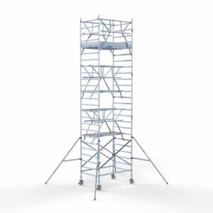 Euro rolsteiger carbon vloer 135x190x8,2m werkhoogte enkele voorloopleuning