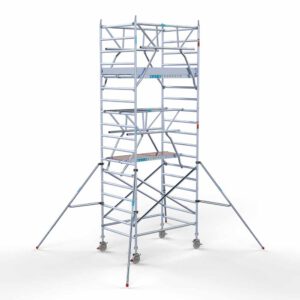 Euro rolsteiger carbon vloer 135x190x6,2m werkhoogte enkele voorloopleuning