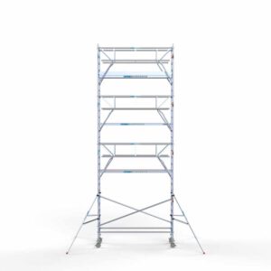 Standaard rolsteiger 90x305x9,2m werkhoogte dubbele voorloopleuning