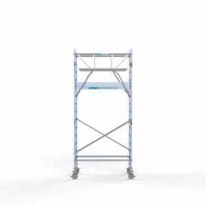 Ext. Standaard rolsteiger carbon vloer 90x190x5,2m werkhoogte dubbele voorloopleuning