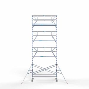 Ext. Standaard rolsteiger carbon vloer 135x305x9,2m werkhoogte dubbele voorloopleuning