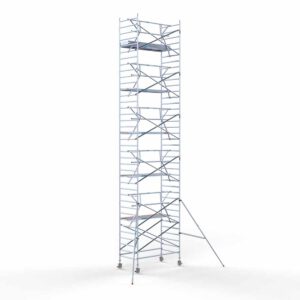 Euro rolsteiger 135x250x12,2m werkhoogte enkele voorloopleuning