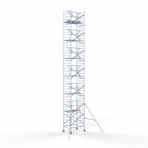 Euro rolsteiger 135x190x14,2m werkhoogte enkele voorloopleuning