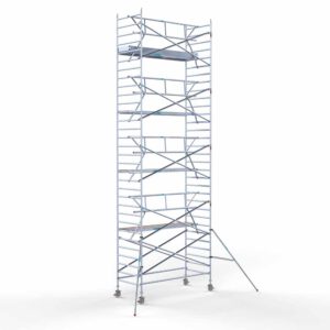 Euro rolsteiger 135x305x10,2m werkhoogte enkele voorloopleuning