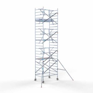 Euro rolsteiger 135x190x8,2m werkhoogte enkele voorloopleuning