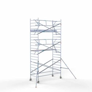 Euro rolsteiger 135x305x7,2m werkhoogte enkele voorloopleuning