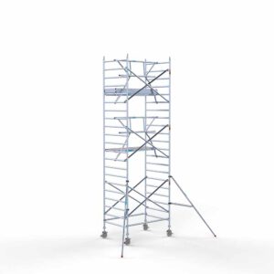 Euro rolsteiger 135x190x7,2m werkhoogte enkele voorloopleuning