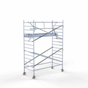 Euro rolsteiger 135x305x5,2m werkhoogte enkele voorloopleuning