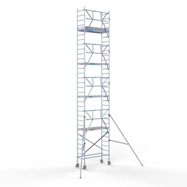 Euro rolsteiger carbon vloer 75x190x10,2m werkhoogte enkele voorloopleuning