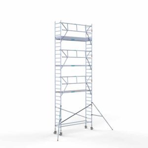 Euro rolsteiger carbon vloer 75x305x9,2m werkhoogte enkele voorloopleuning