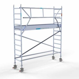 Euro rolsteiger carbon vloer 75x305x4,2m werkhoogte enkele voorloopleuning