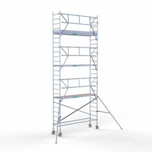 Euro rolsteiger 75x305x8,2m werkhoogte enkele voorloopleuning