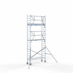 Euro rolsteiger 75x250x7,2m werkhoogte enkele voorloopleuning