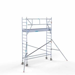 Euro rolsteiger 75x305x5,2m werkhoogte enkele voorloopleuning