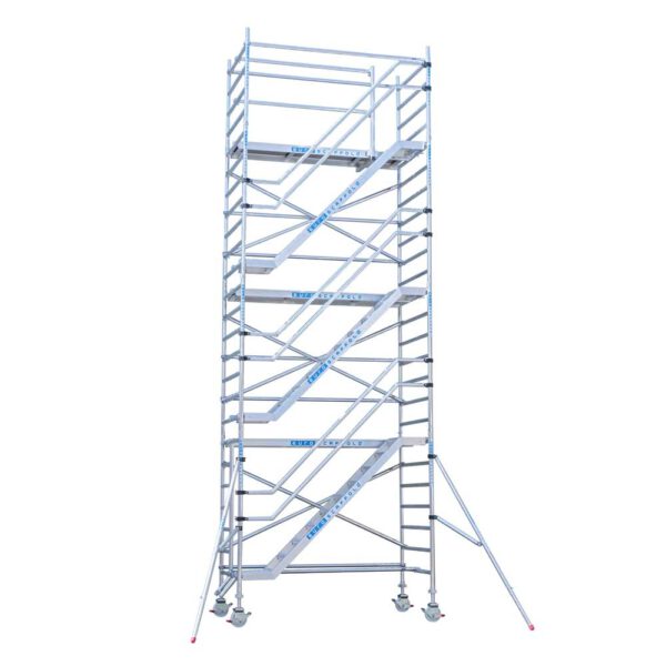 Ext. rolsteiger/trappentoren carbondeck 135x250x14,2m werkhoogte