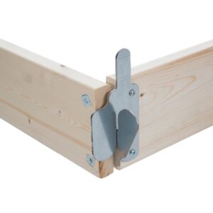 Houten kantplanken set 1.50x0.75m