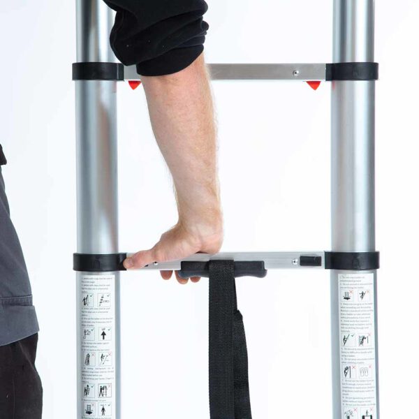 Eurostairs Telescoopladder 2,60m met softclose - Afbeelding 4